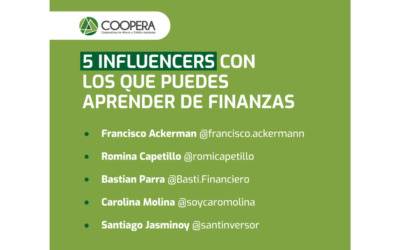 5 Influencers que te ayudarán con tus finanzas personales