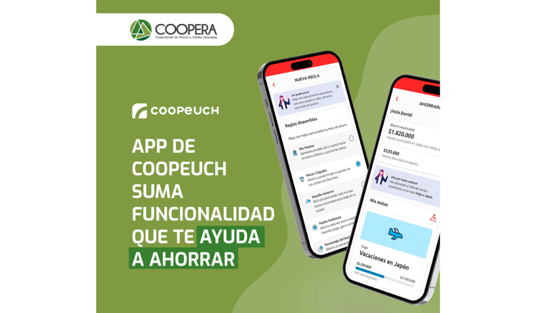 Coopeuch lanza su nueva herramienta digital “AhorrAndo” en su app